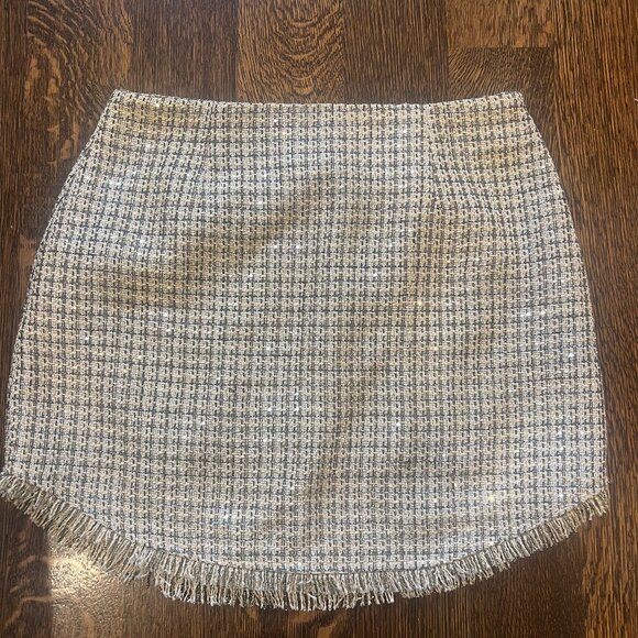 NWT Sundays by wearesundays Luke Plaid Mini Skirt US Medium - Picture 1 of 8